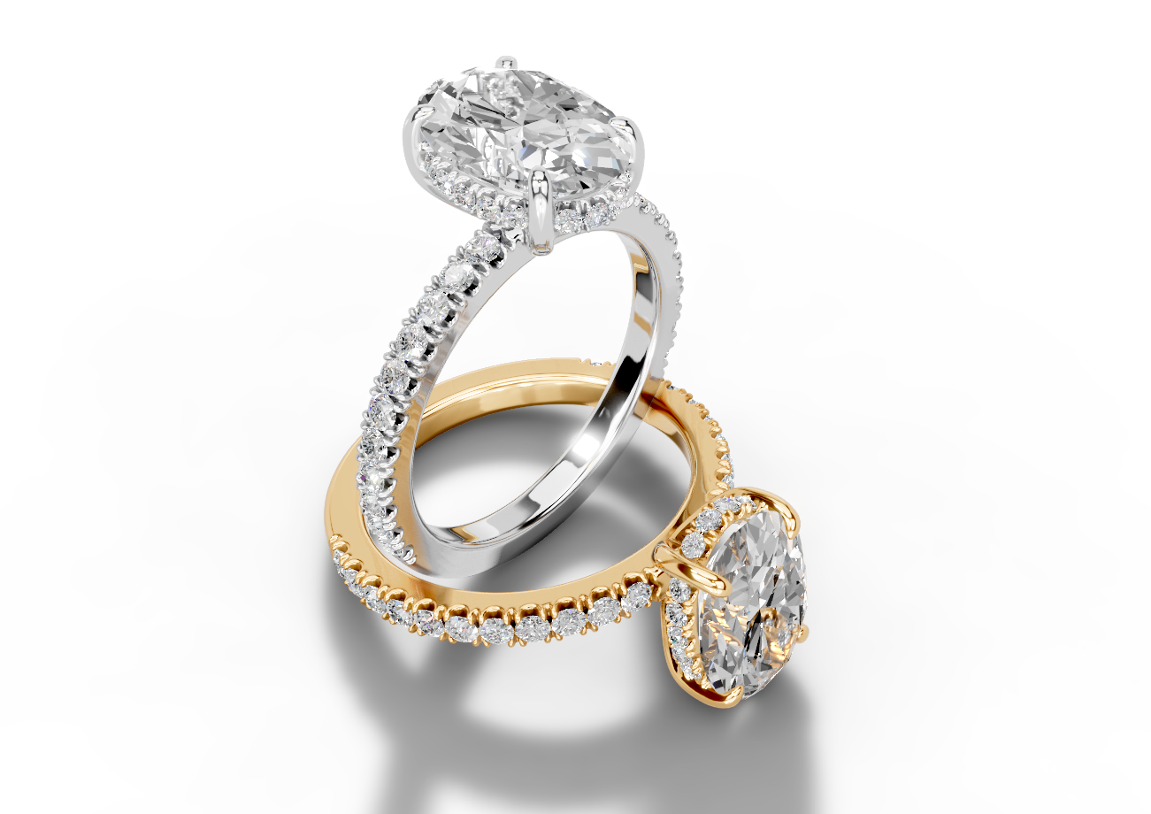Premium Diamond Ring Set